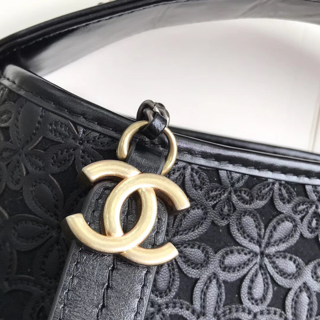 Chanel gabrielle small hobo bag A0865 black