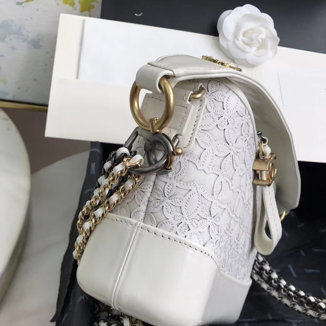 Chanel gabrielle small hobo bag A0865 white