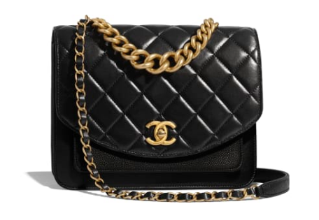 Chanel Small flap bag AS0785 black