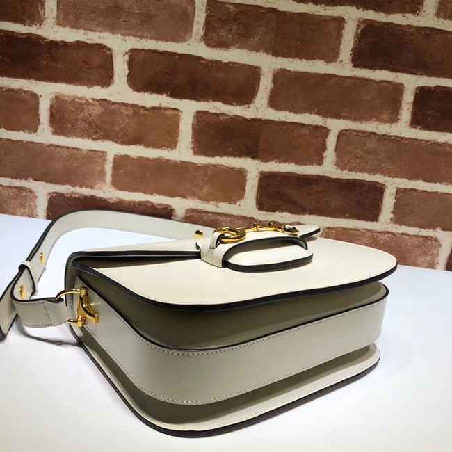 Gucci 1955 leather shoulder bag 602204 white