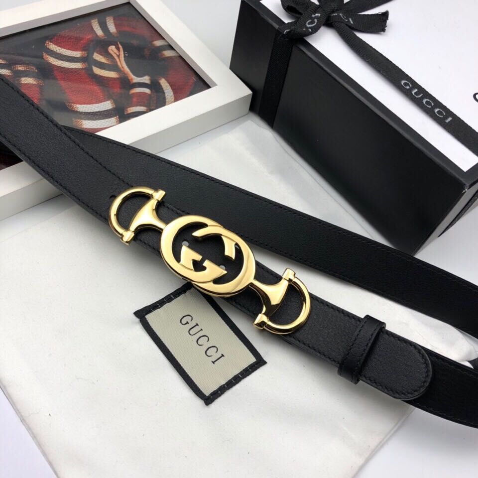 Gucci Belt GB18218 Black