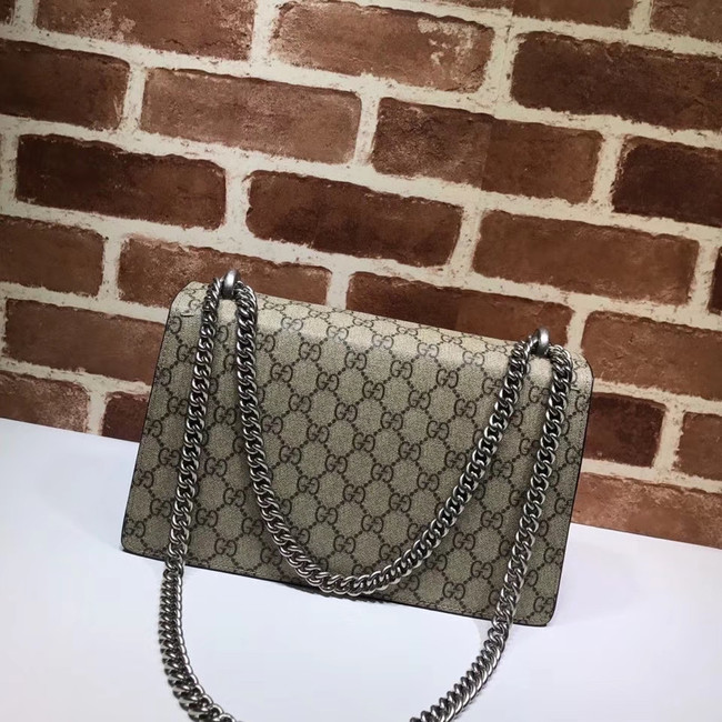 Gucci Dionysus Canvas Shoulder Bag B400249 green