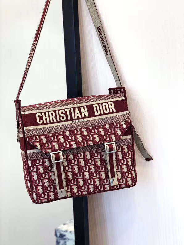 MESSENGER TAS DIOR OBLIQUE DIORCAMP M1291VRIS Bordeaux