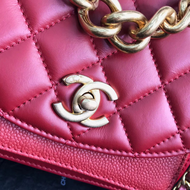 Chanel Small flap bag AS0785 red