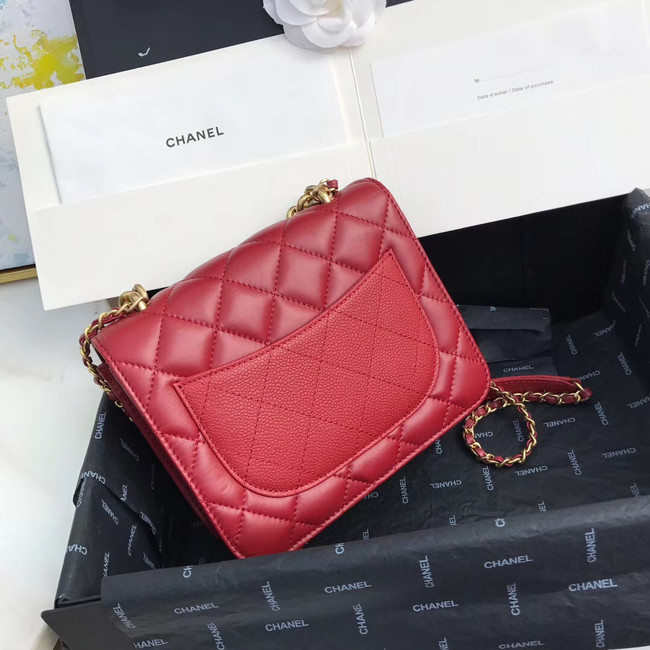 Chanel Small flap bag AS0785 red