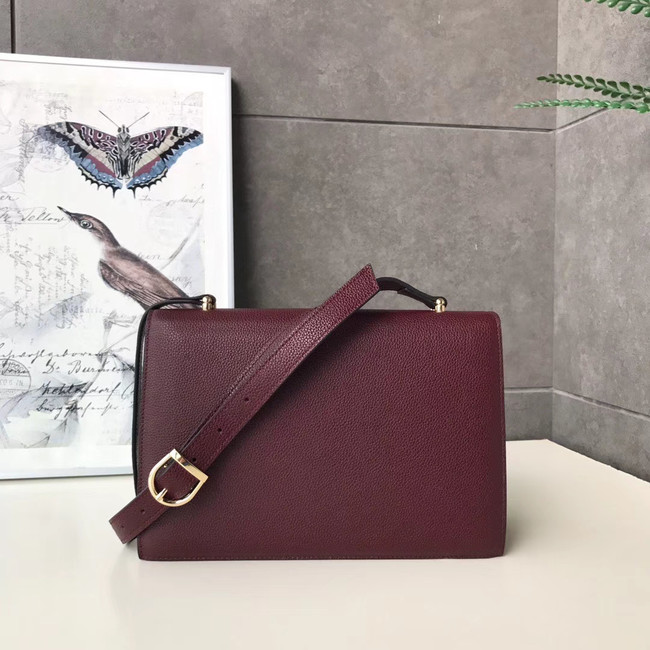 Gucci GG Leather Shoulder Bag A576388 Purplish