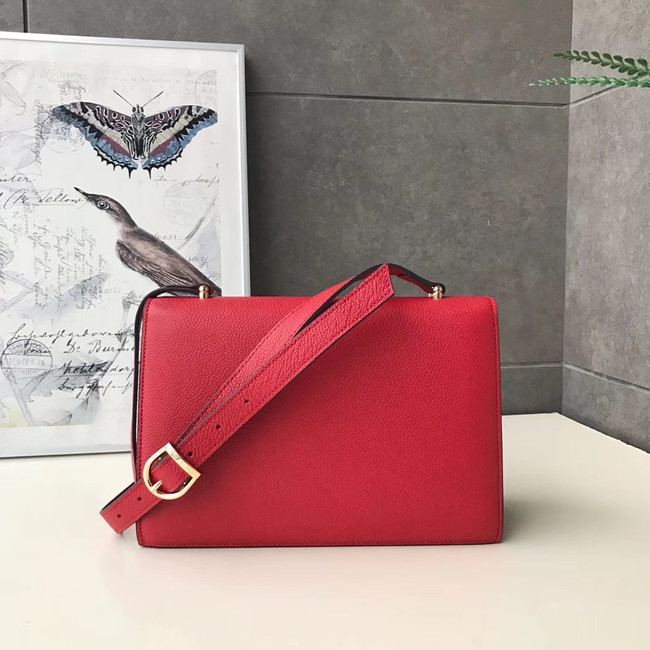 Gucci GG Leather Shoulder Bag A576388 red