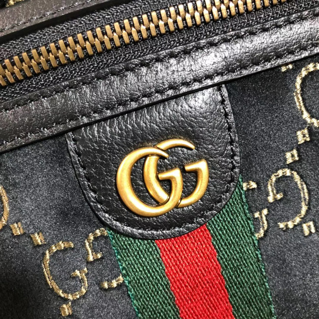 Gucci GG velvet waistpack 574968 red blue black