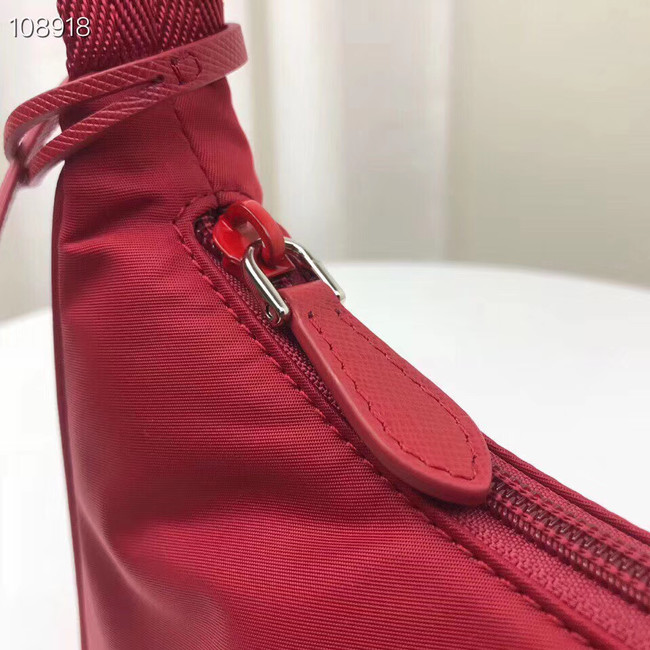 Prada Nylon tote bag 1NE515 red