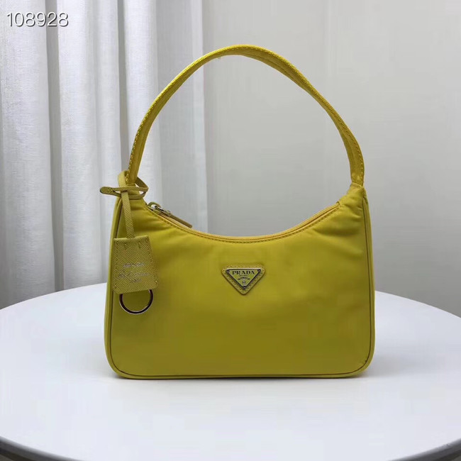 Prada Re-Edition 2000 nylon mini-bag 1NE515 yellow