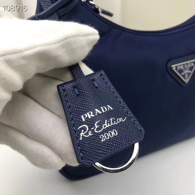 Prada Nylon tote bag 1NE515 blue