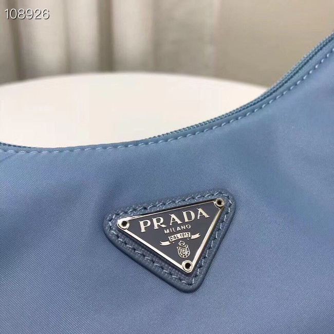 Prada Nylon tote bag 1NE515 light blue