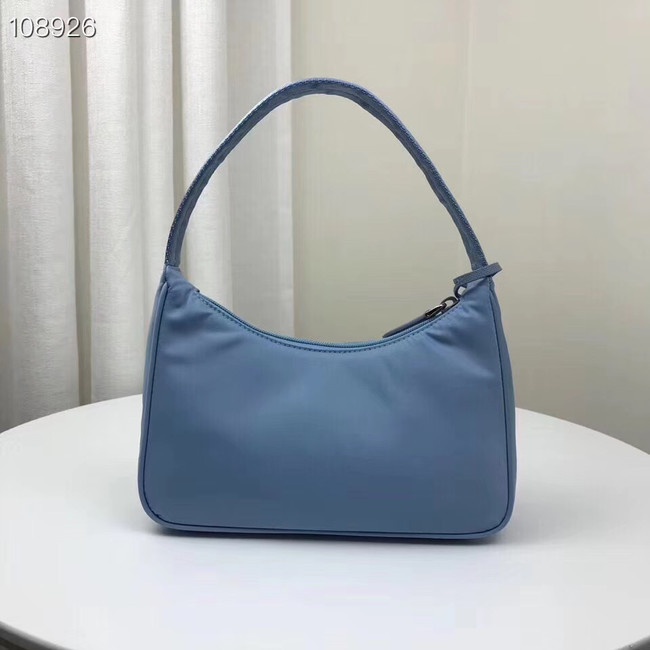 Prada Re-Edition 2000 nylon mini-bag 1NE515 light blue 