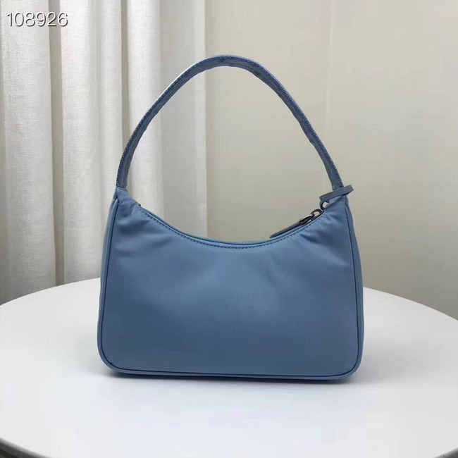 Prada Nylon tote bag 1NE515 light blue