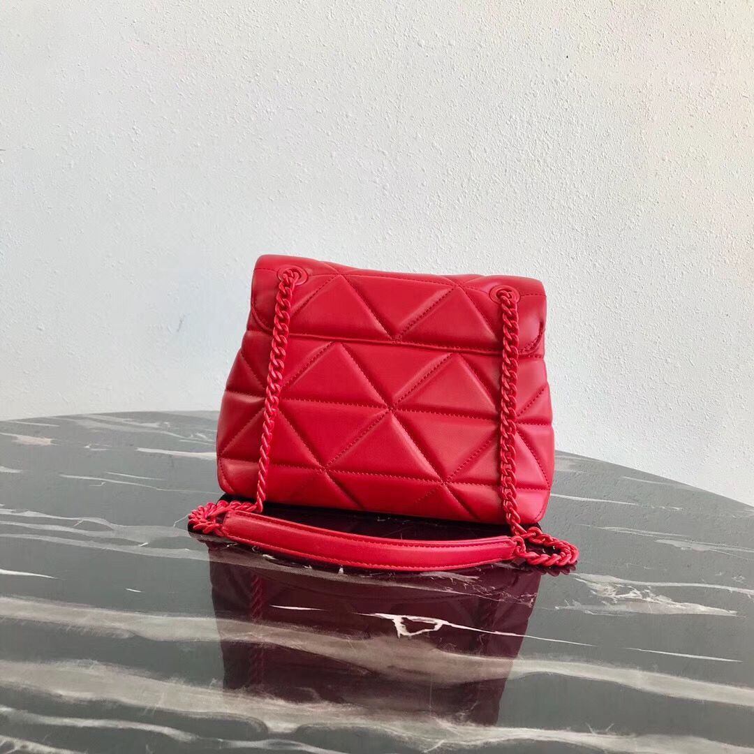 Small Prada Spectrum shoulder bag 1BD233 Red