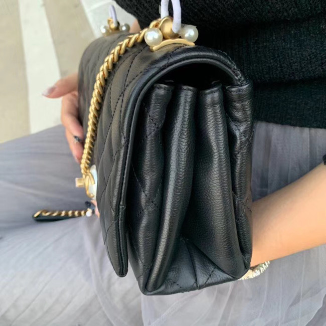 Chanel flap bag AS1170 black