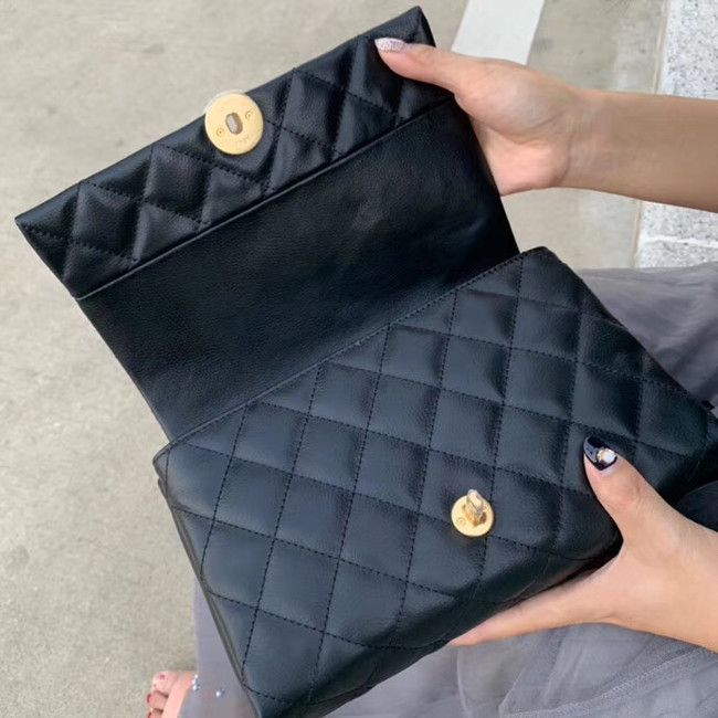 Chanel flap bag AS1170 black