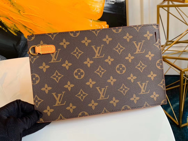 Louis Vuitton Original Monogram Canvas Zipper Clutch bag M44388