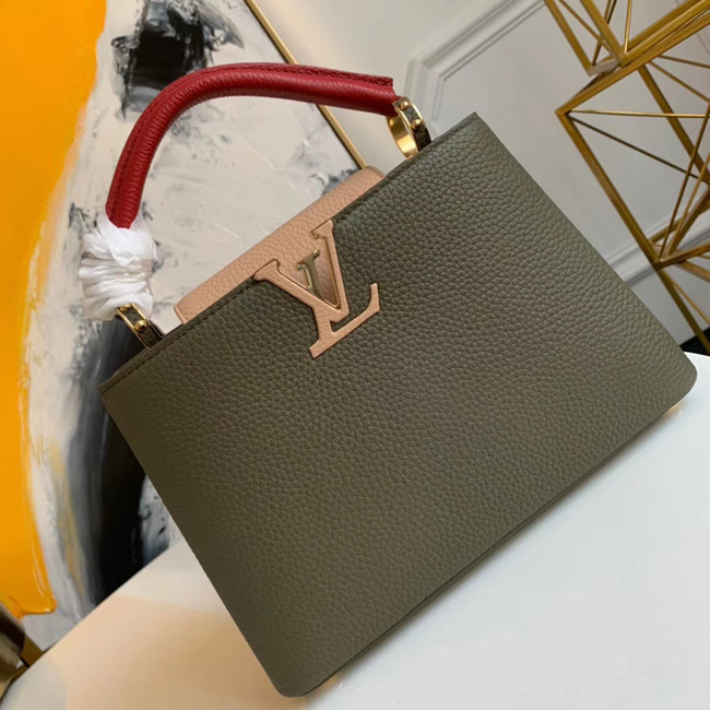 Louis vuitton CAPUCINES BB M55359 green