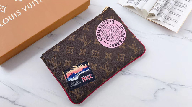 Louis Vuitton Original Monogram Canvas Zipper Clutch bag M41388