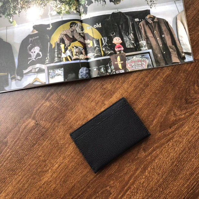 Louis vuitton original LOCKME CARD HOLDER M68555 black