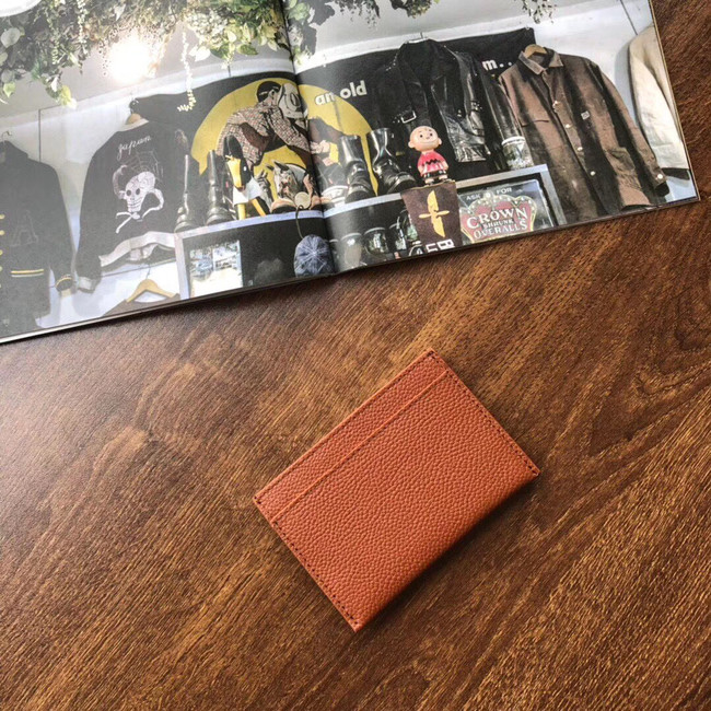 Louis vuitton original LOCKME CARD HOLDER M68555 brown