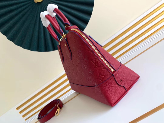 Louis Vuitton Original Monogram Empreinte NEO ALMA PM M44832 red