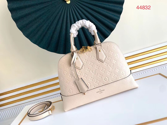 Louis Vuitton Original Monogram Empreinte NEO ALMA PM M44832 white