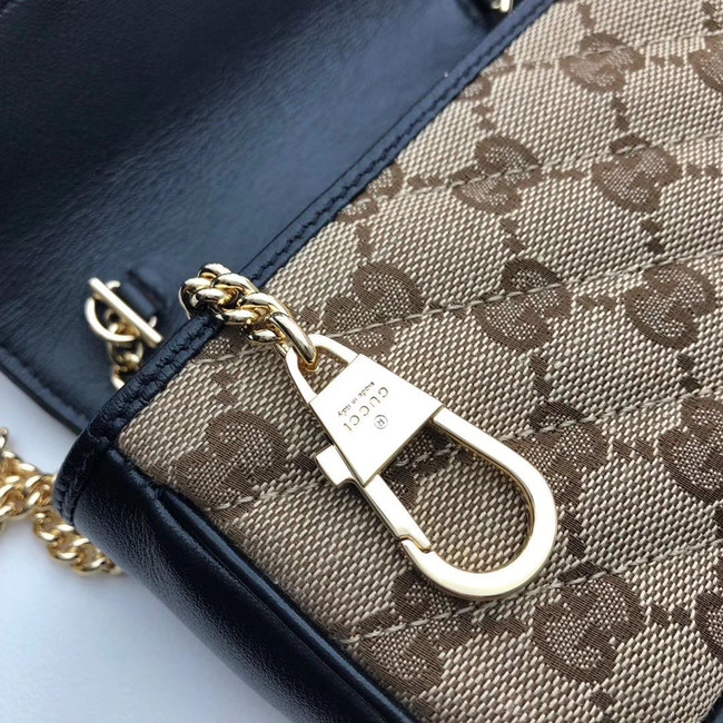 Gucci GG Marmont mini shoulder bag 574969 black 