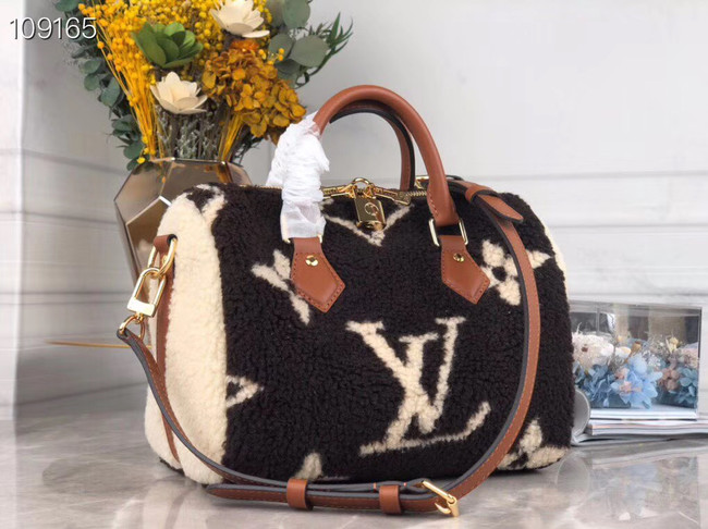 Louis vuitton original SPEEDY 25 wool M55423