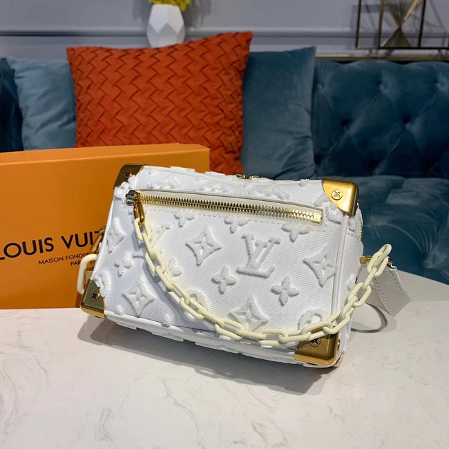 Louis Vuitton Original Zipper Shoulder Bag M44480 white