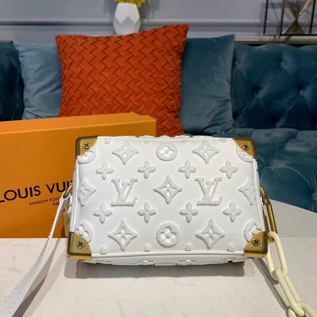 Louis Vuitton Original Zipper Shoulder Bag M44480 white