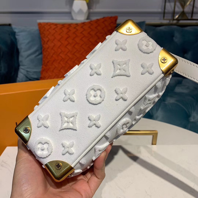 Louis Vuitton Original Zipper Shoulder Bag M44480 white