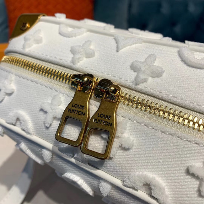 Louis Vuitton Original Zipper Shoulder Bag M44480 white