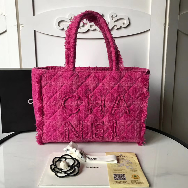 Chanel Zipper shopping bag AS0976 Purplish