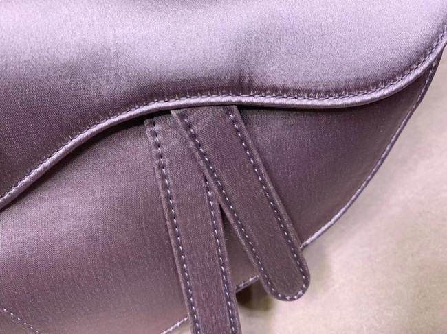 Dior SADDLE SATIN MINI BAG M447S Lilac