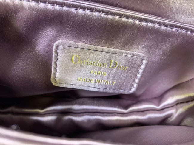 Dior SADDLE SATIN MINI BAG M447S Lilac