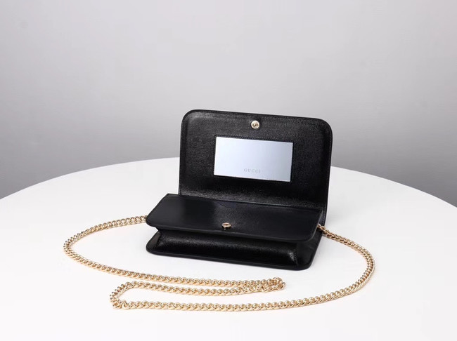 Gucci GG Marmont mini shoulder bag 600663 black