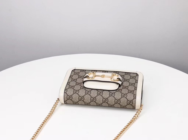 Gucci GG Marmont mini shoulder bag 600663 white