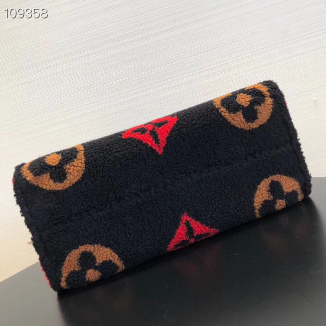 Louis Vuitton Monogram Canvas Original M44412 black&red