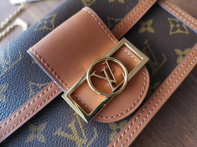 Louis Vuitton Original Monogram Canvas DAUPHINE CHAIN WALLET M68746