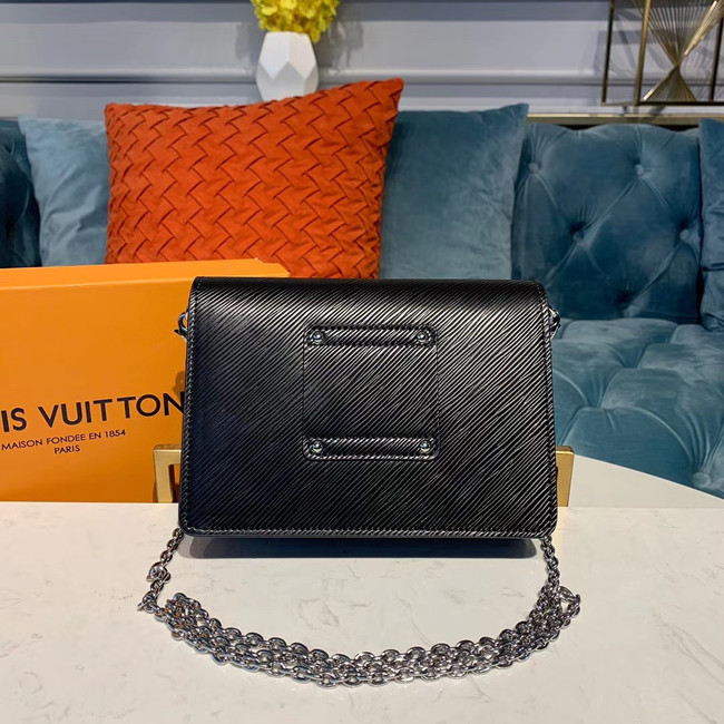 Louis Vuitton TWIST BELT CHAIN WALLET M68559 black