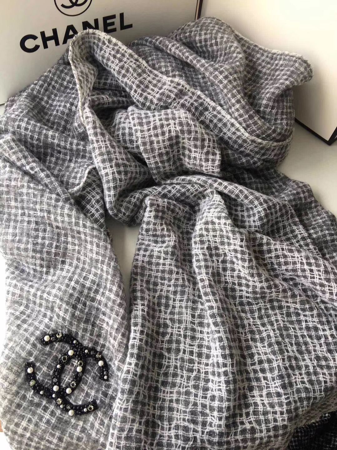 Chanel Cashmere Scarf CH11088