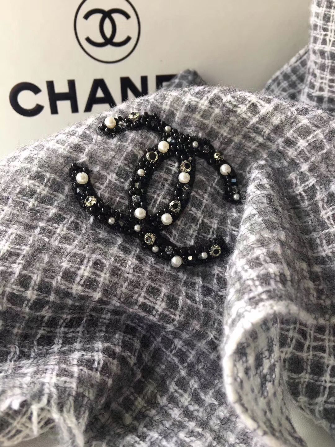 Chanel Cashmere Scarf CH11088