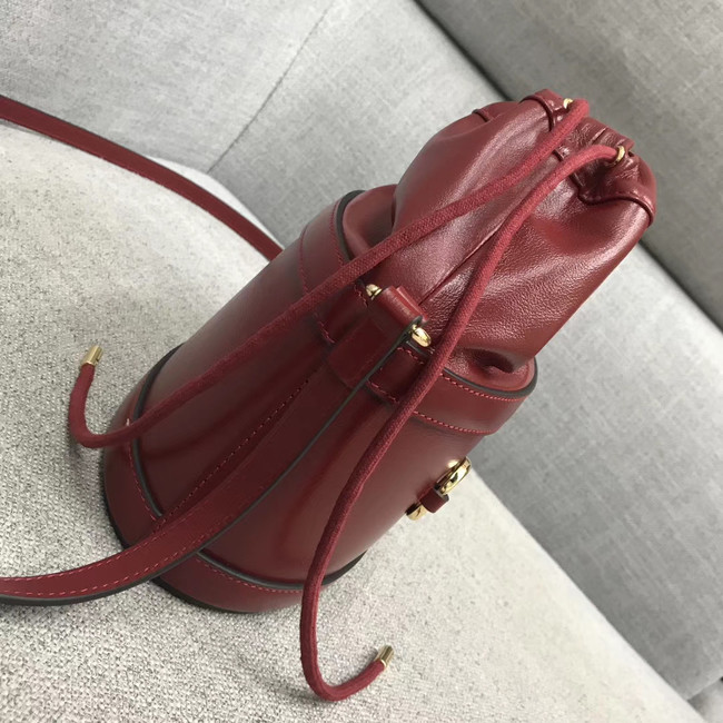 Gucci 1955 Horsebit bucket bag 602118 red