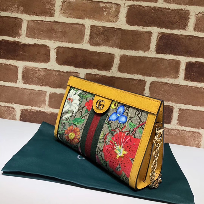 Gucci Ophidia Small Shoulder Bag 503877 yellow