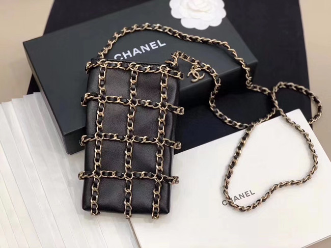 Chanel Lambskin AS1382 black