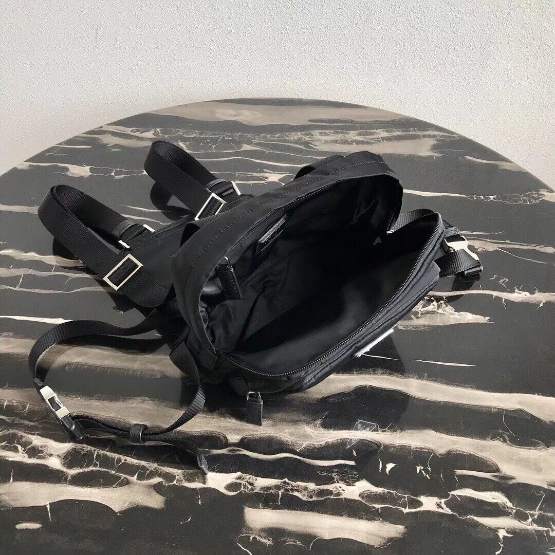 Prada Nylon harness bag 2VL014 black