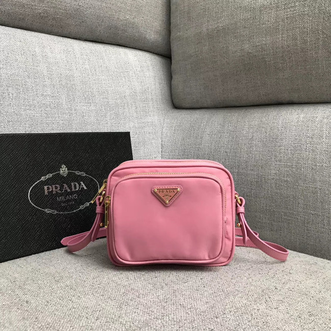Prada Nylon Shoulder Bag 82022 pink