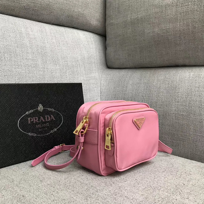 Prada Nylon Shoulder Bag 82022 pink